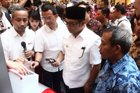 Ridwan Kamil sambut Tcash Tap masuki Bandung