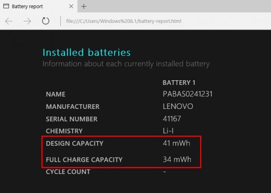 Tips Cek kesehatan baterai laptop Windows