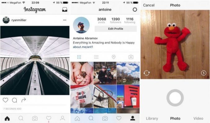 Timeline Instagram berevolusi, apanya?