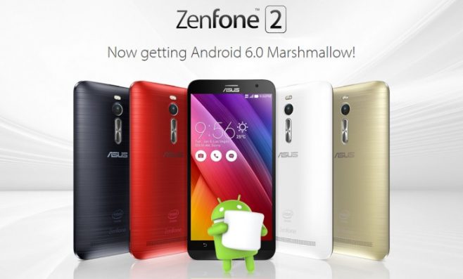 Marshmallow untuk Asus Zenfone 2 tiba