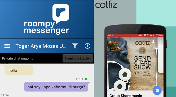 Yuk Coba Dua Aplikasi Messenger Karya Anak Bangsa!