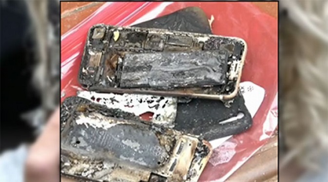 iPhone 7 Meledak! Mobil Pengguna Menjadi Korban