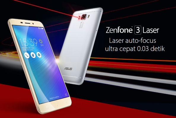 ZenFone 3 Laser Resmi Masuk Indonesia