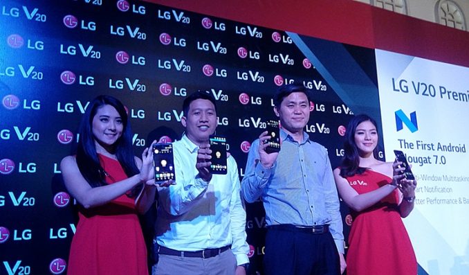 LG V20, Smartphone Android Nougat pertama yang mendarat di Indonesia