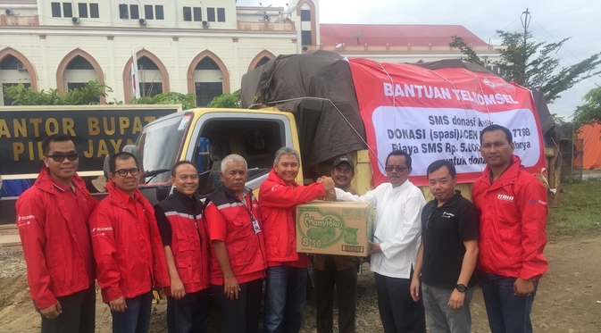 96 Ribu User Telkomsel di Pidie Jaya Sudah Bisa Nikmati Layanan Normal