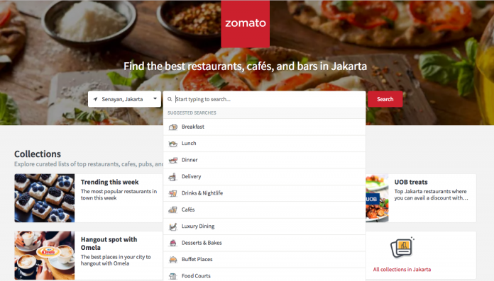 Zomato Antar Pelanggan Langsung ke Resto Pakai Uber