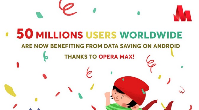 Capai 50 Juta User Sedunia, Opera Max Punya Kado Buat Anda