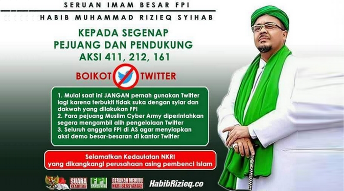 Habib Rizieq Mau Ambil Alih Twitter, Memang Bisa?