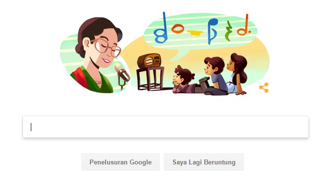 Google Rayakan Kelahiran Perempuan asal Sukabumi