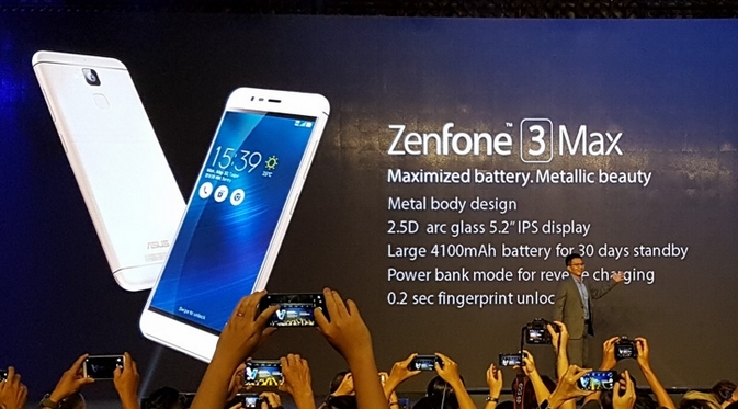 Asus: ZenFone 3 Max ZC553KL Paling Laris di Indonesia