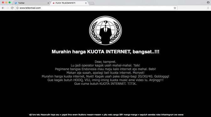 #TECHTOLOGY: Hacker Serang Telkomsel & Indosat – Wikipedia Diblokir