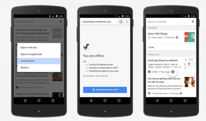 Google Tambahkan Fitur Baru untuk Chrome Saat Offline