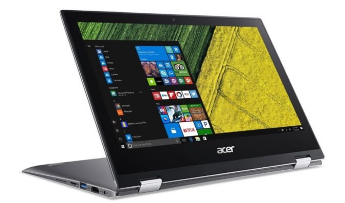Acer Perkenalkan Spin 1, Laptop Hibrida Premium nan Tipis