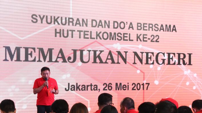 Rayakan Ultah ke-22, Telkomsel Tebar Virus 'Memajukan Negeri'