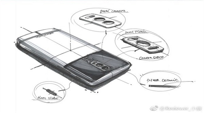 Sketsa OnePlus 5 Muncul, Kamera Belakangnya Ada Dua!