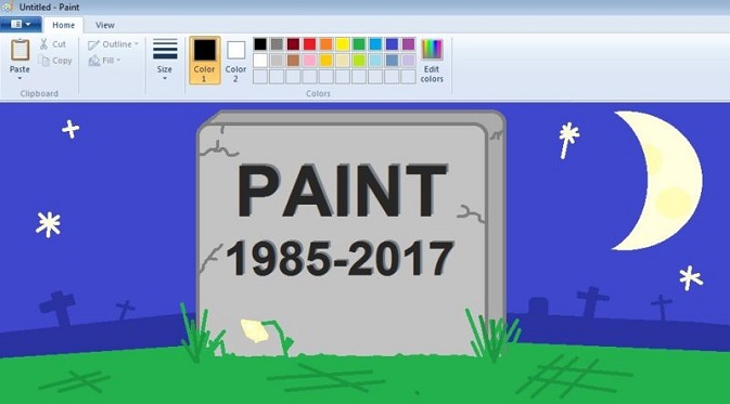Microsoft akan Menghapus Program Paint dari Windows