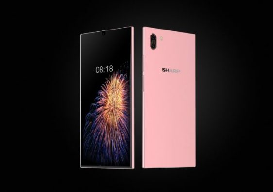 Sharp Siapkan Dua Smartphone Tanpa Bezel