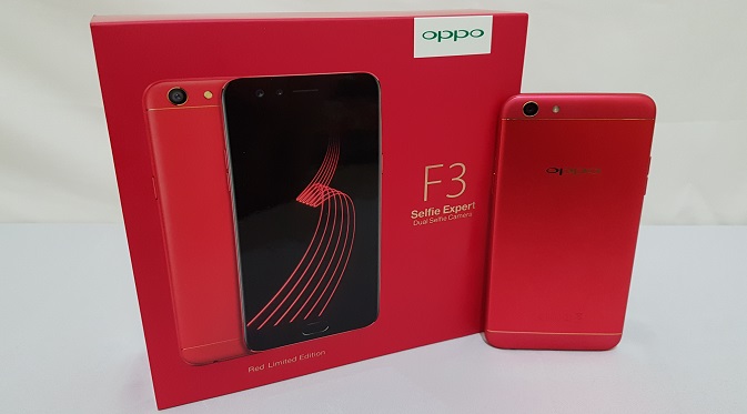 Begini Mewahnya Kotak Penjualan OPPO F3 Red Premium – Limited Edition