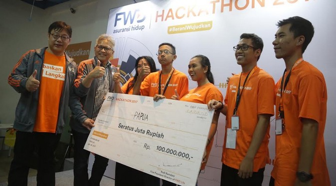 Tim Papua Juarai FWD Hackathon 2017, Ini Karya Mereka