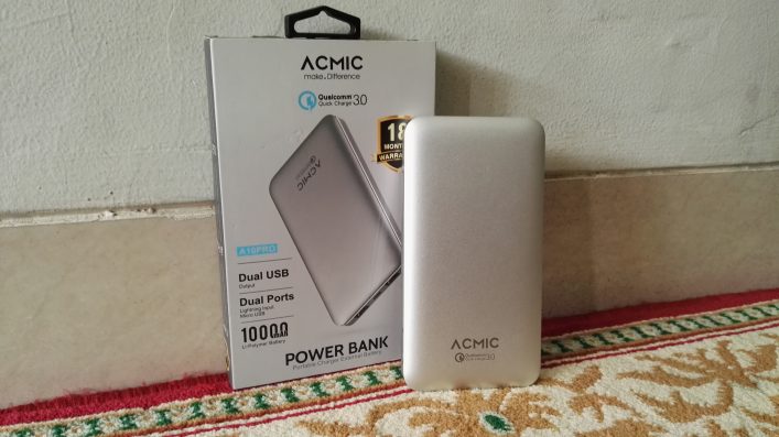 Review Acmic A10 Pro: Andalkan Fitur Qualcomm Quick Charge 3.0 pada Port In dan Out