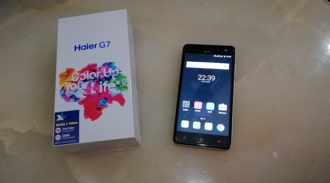 Review: Haier G7, Smartphone Android Murah Meriah Satu Jutaan