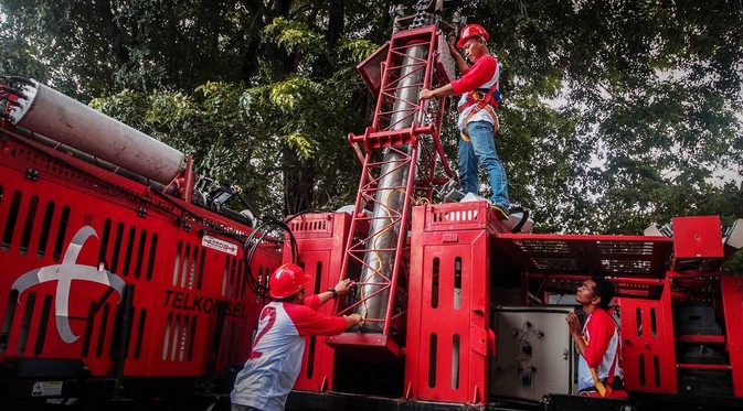 Telkomsel Geber Pemulihan Jaringan yang Terdampak Pemadaman PLN