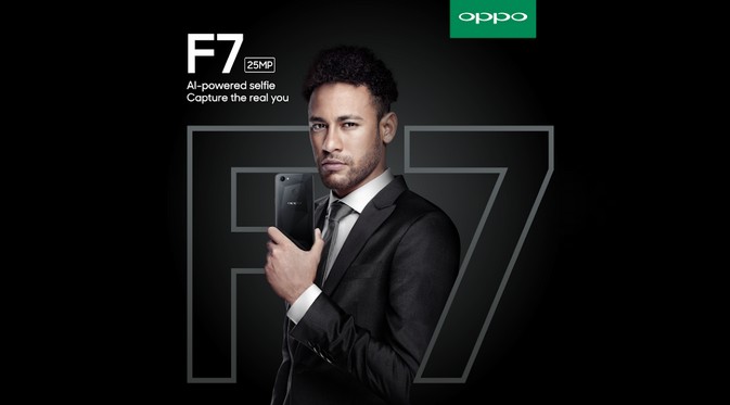 Giftbox Neymar Jr. untuk Oppo F7 Hangatkan Piala Dunia