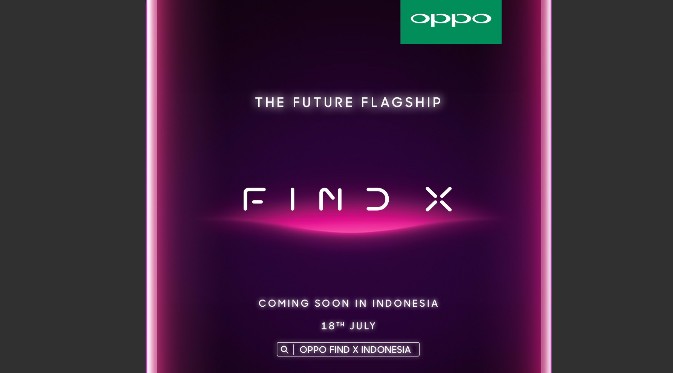 Catat! Ini Tanggal Kedatangan Oppo Find X ke Indonesia