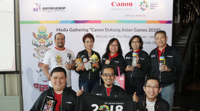 Jelang Asian Games, Canon dan Datascrip Gelar Promo Seru