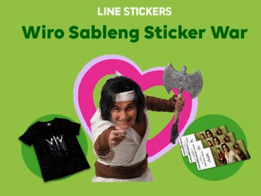 Wiro Sableng Jadi Stiker Lucu di Line