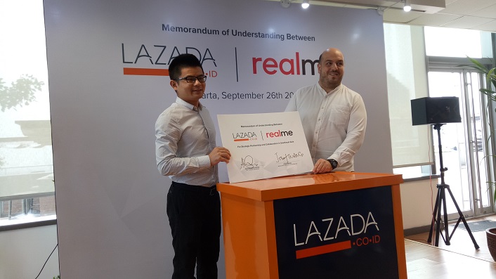 Mulai 9 Oktober, Lazada Buka Penjualan Perdana Realme 2