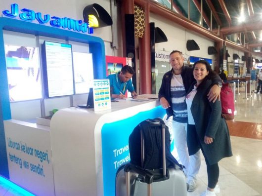 Incar Wisman, JavaMifi Buka Gerai Resmi di Dua Bandara Indonesia