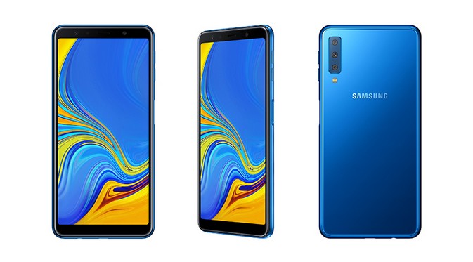 Galaxy A7 (2018), Smartphone Pertama Samsung dengan Triple-Camera
