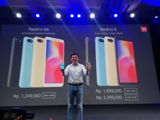 Xiaomi Luncurkan Redmi 6 dan Redmi 6A, Rp1 Jutaan!