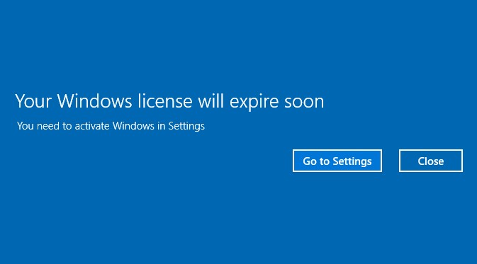 Begini Cara Atasi Eror "Windows License Will Expire Soon" di Windows 10