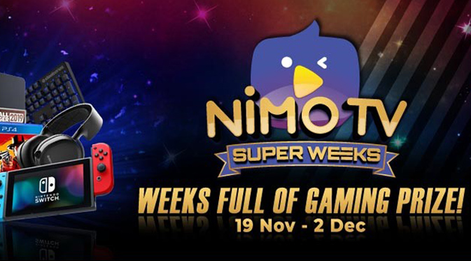 Nimo TV Bagi-bagi Hadiah Lewat Program Nimo TV Super Weeks
