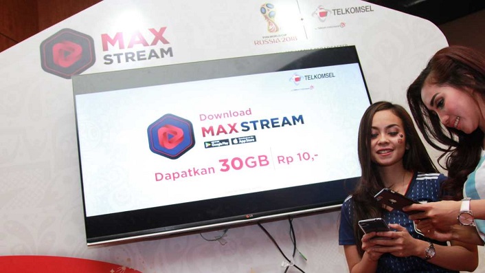 Penonton MAXstream Membludak Saat Debat Pilpres 2019