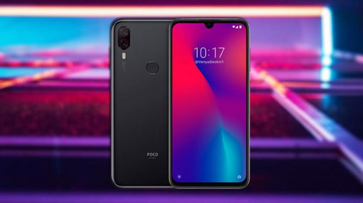 Foto Pocophone F2 Bocor, Usung Waterdroop Notch Mirip Oppo?