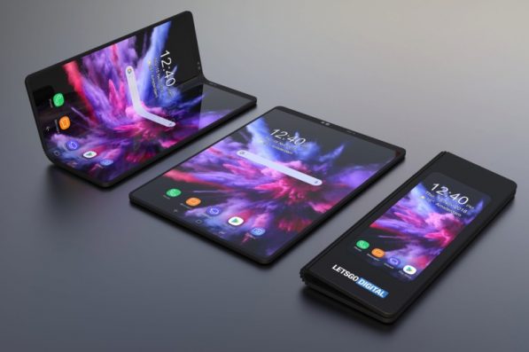 Smartphone Layar Lipat Buatan Samsung Tinggal Selangkah Lagi