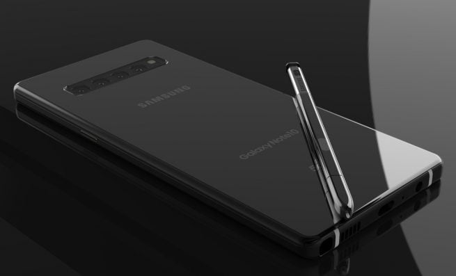 Samsung Tanggalkan Tombol Fisik pada Galaxy Note 10?