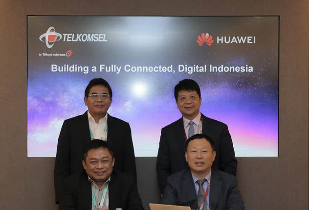 Komitmen Telkomsel-Huawei Kembangkan Ekosistem Digital