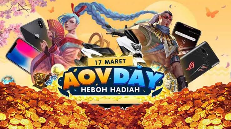 AOV Day Banjir Hadiah, Begini Cara Mendapatkannya