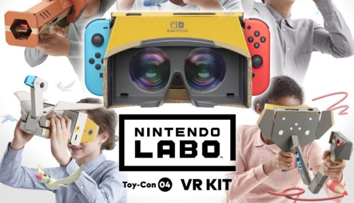 Nintendo Siapkan VR kit untuk Switch