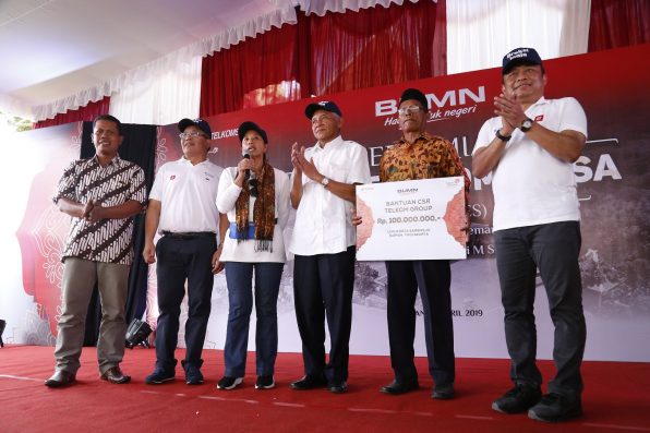 Majukan Perekonomian Desa, Telkom Group Resmikan Balkondes Sambirejo