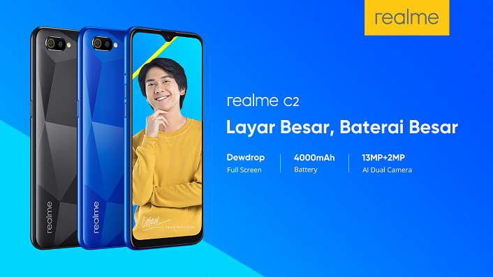 Besok, Realme C2 Akan Diluncurkan Menjadi 'Jagoan Para Pemula'