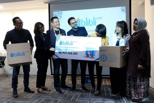 Donasi Digital Blibli Nyaris Jebol Rp1 Miliar