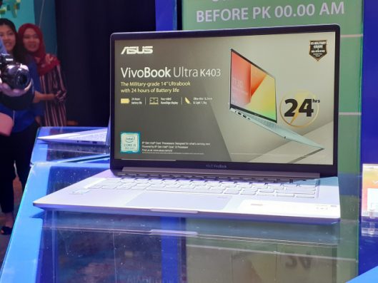Asus Vivobook Ultra K403, Laptop Bandel dengan Baterai Kuat Seharian