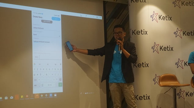 Aplikasi Ketix Jembatani Penulis untuk Menerbitkan dan Menjual E-book