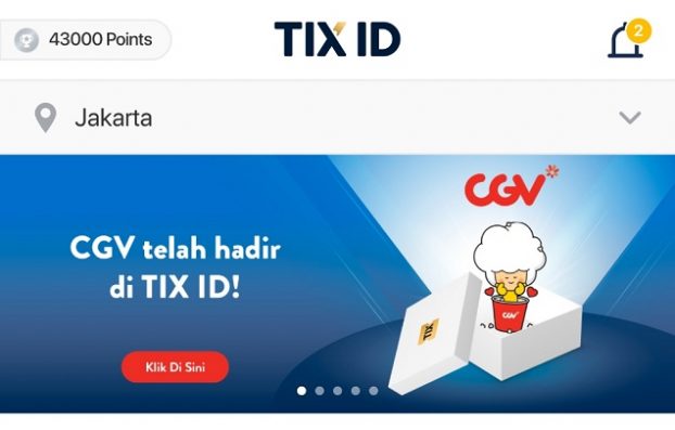 Gaet CGV, Tix ID Dominasi Transaksi Tiket Bioskop secara Online