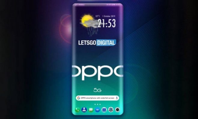 Oppo Ingin Ciptakan Smartphone Berlayar 3D Waterfall